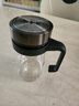 萬(wàn)象（WANXIANG）玻璃杯V219時(shí)尚便攜深胡桃色泡茶杯雙層手柄杯商務(wù)辦公帶濾網(wǎng)水杯 曬單實(shí)拍圖