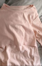 愛(ài)寶適孕婦秋衣秋褲純棉秋冬月子服孕婦睡衣哺乳衣喂奶衣 XL粉色M306 曬單實(shí)拍圖