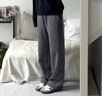 蕉下（beneunder）高彈暴走直筒褲女顯瘦休閑保暖加厚運動(dòng)褲子冬季百搭SF151 曬單實(shí)拍圖