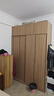 京東京造云棲臥室衣柜 現代簡(jiǎn)約環(huán)保ENF級家用家具 四門(mén)+頂柜推拉門(mén)原木色 曬單實(shí)拍圖