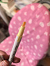 百樂(lè )（PILOT）【熱門(mén)商品】KIRE-NA奇麗奈雙頭熒光筆劃重點(diǎn)不暈染記號筆彩色熒光筆學(xué)生用標記筆文具手賬筆 黃 曬單實(shí)拍圖