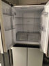 海爾（Haier）冰箱四開(kāi)門(mén)多門(mén)雙變頻風(fēng)冷無(wú)霜凈味保鮮節能省電雙開(kāi)門(mén)一級能效家用大容量十字對開(kāi)門(mén)電冰箱 【水晶銀477升 母嬰三檔變溫 黑金凈化】 曬單實(shí)拍圖