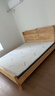 起鳳廣東佛山家具床實(shí)木床橡膠木現代北歐雙人床主臥原木床簡(jiǎn)約風(fēng)木床 單床（原木色主圖款） 1800mm*2000mm  框架結構 曬單實(shí)拍圖