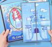 奕思瑞兒童玩具3-6歲女孩公主換裝貼紙書(shū)安靜書(shū)免裁剪益智女童生日禮物 曬單實(shí)拍圖