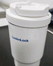 樂(lè )扣樂(lè )扣（LOCK&LOCK）陶瓷覆層保溫保冷咖啡杯男女學(xué)生高顏值隨行便攜水杯子400ML白色 曬單實(shí)拍圖
