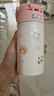 膳魔師兒童保溫杯學(xué)生吸管水杯萌寵系列水壺316L不銹鋼350ml  藍 曬單實(shí)拍圖