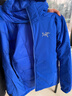 ARC'TERYX始祖鳥(niǎo) ATOM SV HOODY 男子 保暖棉服 Vitality/群青藍 S 曬單實(shí)拍圖