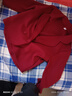 矜持范小個(gè)子毛呢短外套女秋冬新款韓版上衣時(shí)尚七分袖百搭小西裝潮 酒紅 2XL 116-131斤 曬單實(shí)拍圖