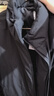 名創(chuàng  )優(yōu)品（MINISO）保暖立領(lǐng)棉衣男冬季輕量美式防風(fēng)休閑寬松大碼抗寒棉服 黑 L 曬單實(shí)拍圖