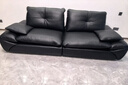 NORHOR北歐表情柏林系列進(jìn)口頭層牛皮中古包豪斯高靠背/哈默全真皮沙發(fā)G 【現貨】功能款|黑色2.78m 曬單實(shí)拍圖