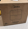 美的（Midea）空氣炸鍋免翻面雙旋鈕家用大容量5.3L多功能空氣炸鍋蒸烤一體熱風(fēng)循環(huán)金屬內腔 MF-KZE535J5 曬單實(shí)拍圖