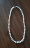 珍珠皇后敬愛(ài) S925銀正圓強光澤白色淡水珍珠項鏈生日禮物送媽媽 曬單實(shí)拍圖