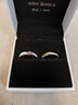 唯一（Winy）情侶戒指925銀對戒婚戒一對男女求婚表白生日禮物送女朋友老婆 共渡愛(ài)河對戒 曬單實(shí)拍圖