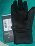 SANFO PLUS抓絨手套 冬季戶(hù)外保暖可觸屏手套 黑色 S 曬單實(shí)拍圖