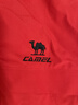 駱駝（CAMEL）外套全地形夾克男女款防風(fēng)防水戶(hù)外服 J35CW1L0032 耀眼紅 XS 曬單實(shí)拍圖
