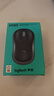 羅技（Logitech）M185鼠標 無(wú)線(xiàn)鼠標 辦公鼠標 對稱(chēng)鼠標 黑色藍邊 帶無(wú)線(xiàn)2.4G接收器 曬單實(shí)拍圖