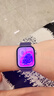 Apple/蘋(píng)果 Watch S11 智能手表GPS款42毫米銀色鋁金屬表殼霧紫色運動(dòng)型表帶S/M MEUT4CH/B 曬單實(shí)拍圖