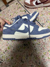 耐克NIKE女子復古休閑板鞋 DUNK 經(jīng)典運動(dòng)鞋IB4417-103白紫 37.5 曬單實(shí)拍圖