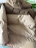 Homlean可拆卸帽棉服冬季男款加厚保暖棉衣秋冬夾克外套HT81卡其3XL 曬單實(shí)拍圖