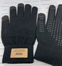 匹克冬季保暖手套防寒針織毛線(xiàn)手套戶(hù)外騎行電動(dòng)車(chē)防滑可觸屏棉手套黑 曬單實(shí)拍圖