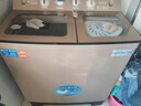 三峽勁霸【純銅電機】大容量半自動(dòng)洗衣機家用老式大容量雙缸雙桶商用酒店賓館被子毛毯四件套以舊換新 20公斤升級鋼波輪【9秒強洗+雙鋼桶+純銅電機】 曬單實(shí)拍圖