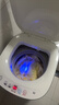 長(cháng)虹【殺菌率99.9%】嬰兒洗衣機洗烘一體小型迷你兒童寶寶專(zhuān)用全自動(dòng)波輪洗衣機洗脫一體高溫煮洗 3.5KG白【藍光抑菌+旗艦款】+全國聯(lián)保 波輪 曬單實(shí)拍圖