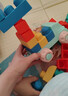 卡爾貝比積木0-3-6可啃咬兒童玩具大顆粒軟膠53塊疊疊樂(lè )男女孩生日禮物 曬單實(shí)拍圖