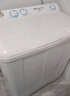 海爾（Haier）半自動(dòng)雙桶洗衣機 10KG 雙電機雙缸 家電國家補貼以舊換新京東自營(yíng) XPB100-81D2 曬單實(shí)拍圖