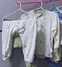 婧麒（JOYNCLEON）新生嬰兒衣服純棉男女寶寶秋冬睡衣分體打底內衣套裝 Jyf153023 曬單實(shí)拍圖