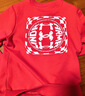 安德瑪（Under Armour）【新年系列】童裝26年春新款兒童衛衣運動(dòng)男女大童絨衫261303704B 曬單實(shí)拍圖