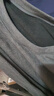 優(yōu)衣庫男裝HEATTECH ULTRA WARM圓領(lǐng)T恤長(cháng)袖保暖衣秋衣內衣479525 479525/08深灰色 XL 曬單實(shí)拍圖