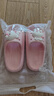 土豆屋（TUDOUWU）兒童拖鞋女童居家室內外穿防滑中大童親子軟底地板鞋防滑涼拖鞋女 萌萌兔 32 內長(cháng)21.5cm 適合腳長(cháng)20.5-21cm 曬單實(shí)拍圖