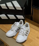 adidas ENTRAP美式校園風(fēng)運動(dòng)少年感復古籃球風(fēng)板鞋男女阿迪達斯   白色/暗銀金屬/樹(shù)脂黃   38 曬單實(shí)拍圖