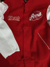 安奈兒（Annil）【拜年服】童裝男女童紅色外套26春新年款運動(dòng)休閑新中式棒球服 楓葉紅 170 曬單實(shí)拍圖