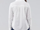 HOLLISTER小海鷗圖案美式經(jīng)典款三?？酆?jiǎn)約百搭襯衫女裝340-6043 白色 M (165/88A) 曬單實(shí)拍圖