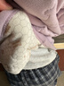 笛莎（DEESHA）【550G校服神器三層加厚】?jì)和Q絲羊毛絎棉女童保暖長(cháng)袖上衣 曬單實(shí)拍圖