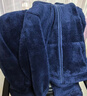 京東京造【10A抗菌】抗靜電珊瑚絨睡衣男士睡衣保暖家居服情侶套裝藏青色L 曬單實(shí)拍圖
