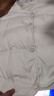 雪中飛25新款輕薄羽絨馬甲秋冬內搭馬夾冬季保暖背心外套V領(lǐng)坎肩FL102 米杏色 XL 130-150斤 曬單實(shí)拍圖