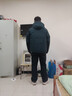 馬登工裝美式復古連帽羽絨服男秋冬加厚保暖外套90白鴨絨男士防寒衣服 深灰色 【羽絨服男款/冬季外套男/2025最新款】 L （140-155斤） 曬單實(shí)拍圖