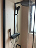 漢斯格雅（Hansgrohe）德國淋浴花灑全套增壓浴室套裝恒溫明裝浴室槍灰色智能數顯大置物 槍灰恒溫款旗艦款升級兒童手噴 免費安裝拆舊下單贈送魔術(shù)拖把 曬單實(shí)拍圖