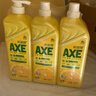 斧頭牌（AXE）檸檬護膚洗潔精1.18kg*3瓶7.08斤家庭裝 可洗果蔬不傷手 曬單實(shí)拍圖