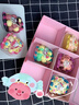凈西韓式三麗鷗貝殼胖胖花花馬卡龍甜品法式甜點(diǎn)新年蛋糕餅干禮物禮盒 新年迷你kitty拉布布星星人馬卡龍15枚禮盒 曬單實(shí)拍圖
