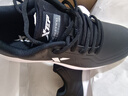 特步（XTEP）男鞋跑步鞋秋冬款減震耐磨運動(dòng)鞋輕便慢跑鞋休閑革面保暖國潮 黑 43 曬單實(shí)拍圖