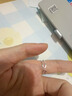 蔓笙999純銀雙層戒指女開(kāi)口戒輕奢小眾設計高級尾戒食指戒送女友禮物 999銀雙層戒指 曬單實(shí)拍圖