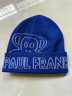 大嘴猴（paul frank）兒童毛線(xiàn)帽子冬季男童韓版字母提花針織帽保暖護耳防寒風(fēng)時(shí)尚男孩 曬單實(shí)拍圖