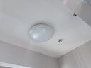 雷士（NVC）吸頂燈全光譜護眼套餐客廳燈簡(jiǎn)約臥室智能LED照明普瑞白雪S贈安裝 曬單實(shí)拍圖