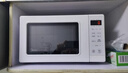 美的（Midea）微波爐家用小型20升轉盤(pán)加熱 智能菜單 一鍵解凍 殺菌電子除味 薄膜按鍵（M1-L213C） 曬單實(shí)拍圖