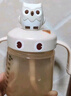 貝因美兒童牛奶杯一歲以上嬰兒吸管水杯寶寶學(xué)飲杯帶刻度直飲杯子喝奶瓶 曬單實(shí)拍圖