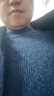 恒源祥羊毛衫男100%純羊毛男士加厚毛衣秋冬季打底衫圓領(lǐng)套頭針織衫 曬單實(shí)拍圖