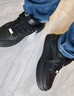 超級安踏月牙丨運動(dòng)板鞋男鞋秋冬舒彈科技輕盈百搭休閑鞋子男112548007U 基礎黑-4 41 /(男8碼) 曬單實(shí)拍圖